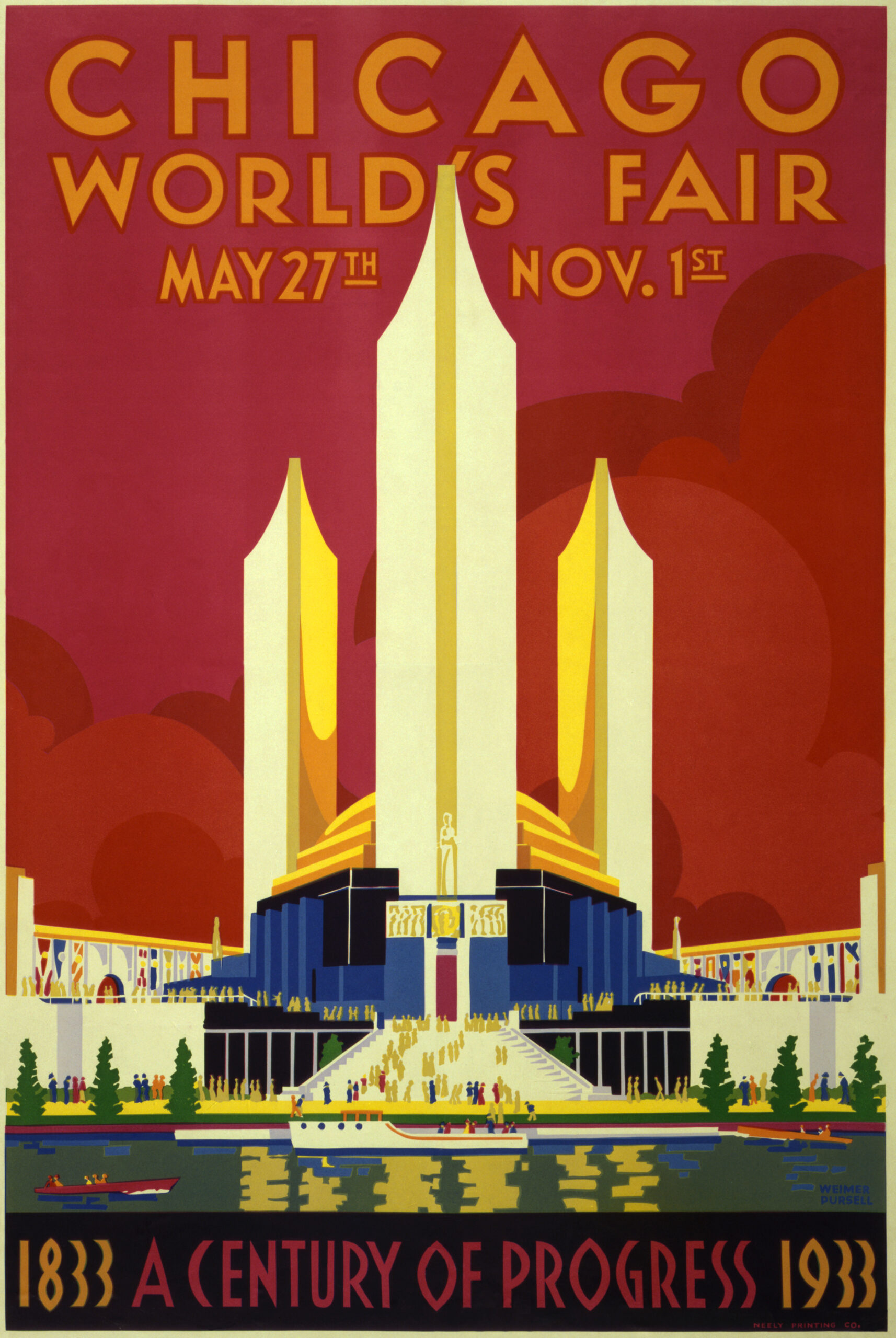 Chicago World's Fair Poster